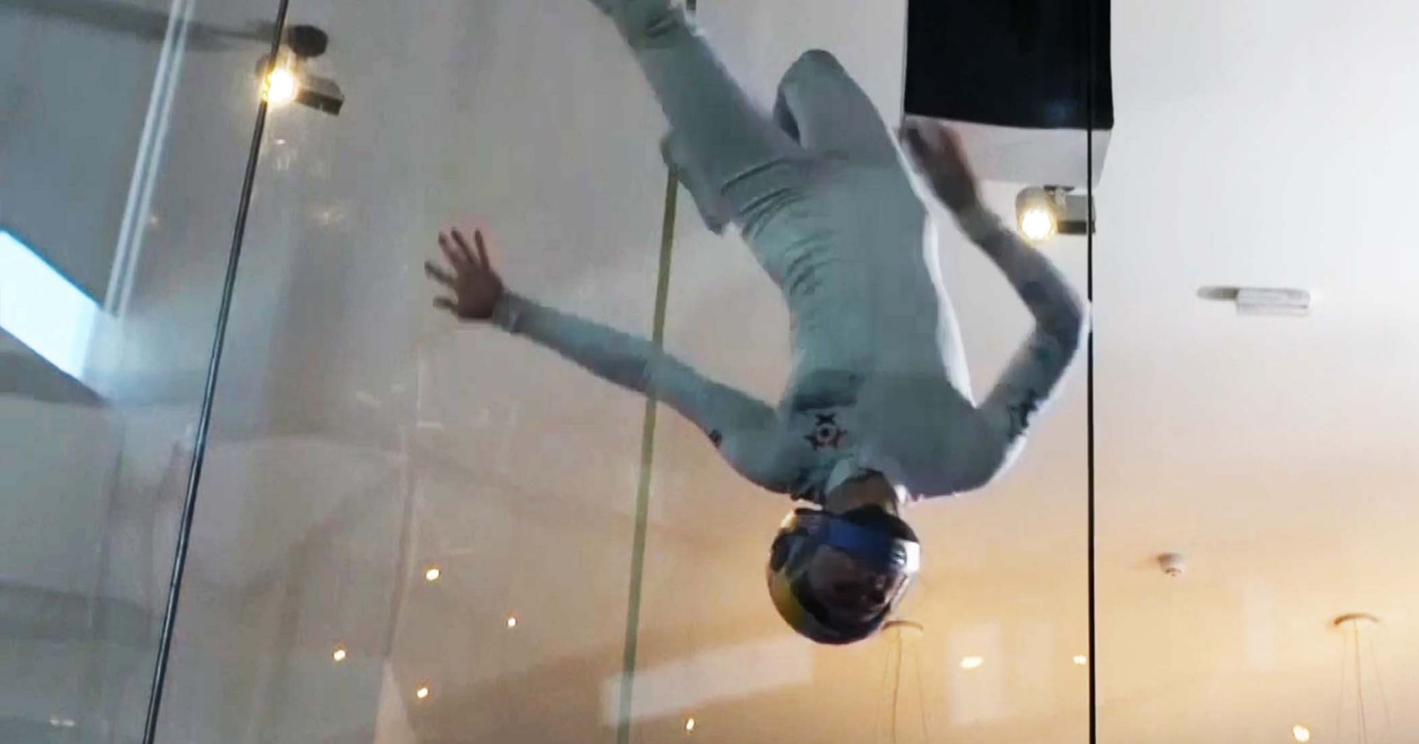 Indoor Skydiver Showcases MindBlowing Moves in Spain
